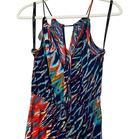 Bisou Bisou Maxi Halter Dress in Multi-Color Print - Picture 6 of 14